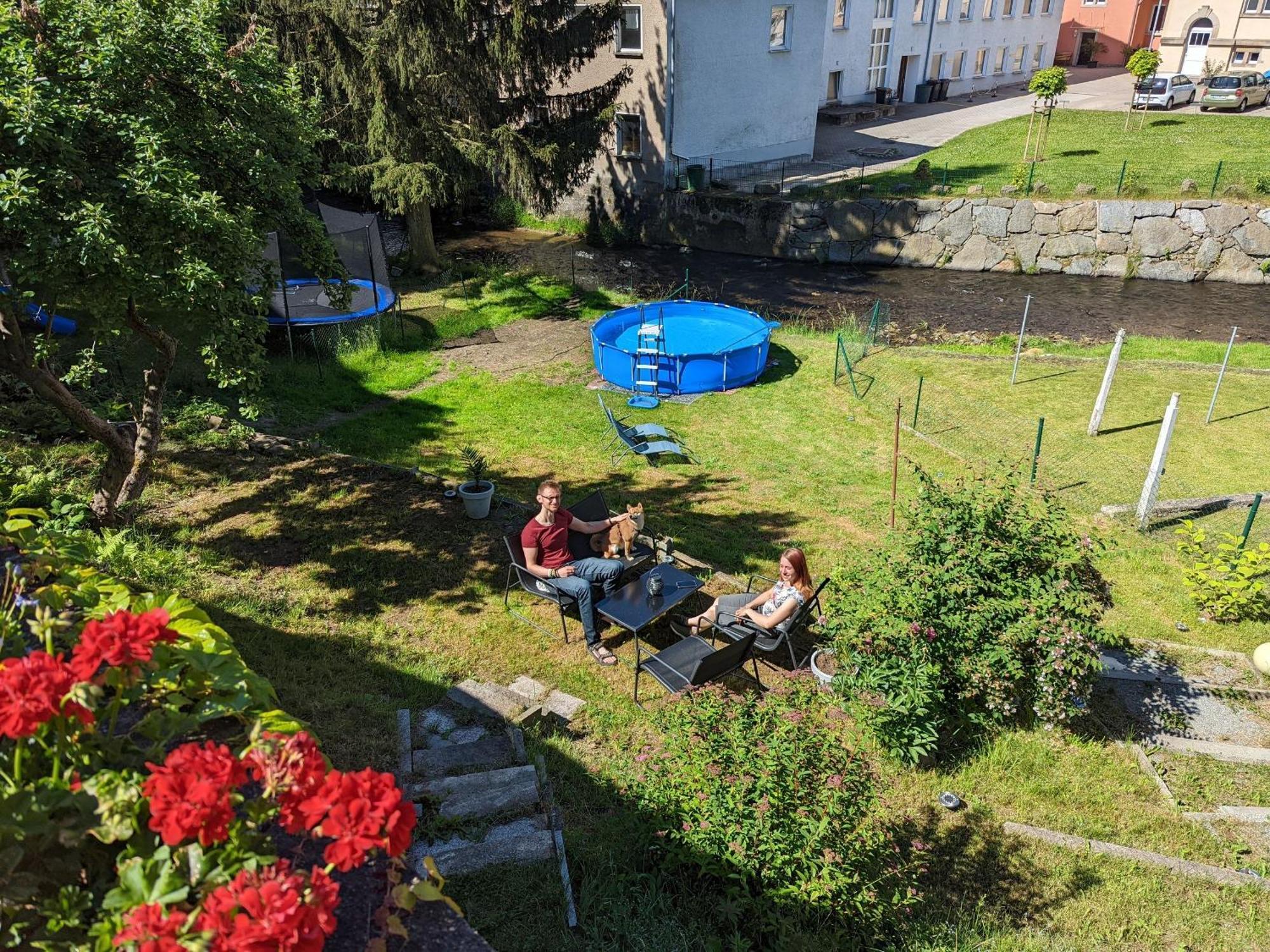F1 - Urlaubsmagie - Helle Wohnung Mit Sauna & Pool & Whirlpool Sebnitz Exterior photo