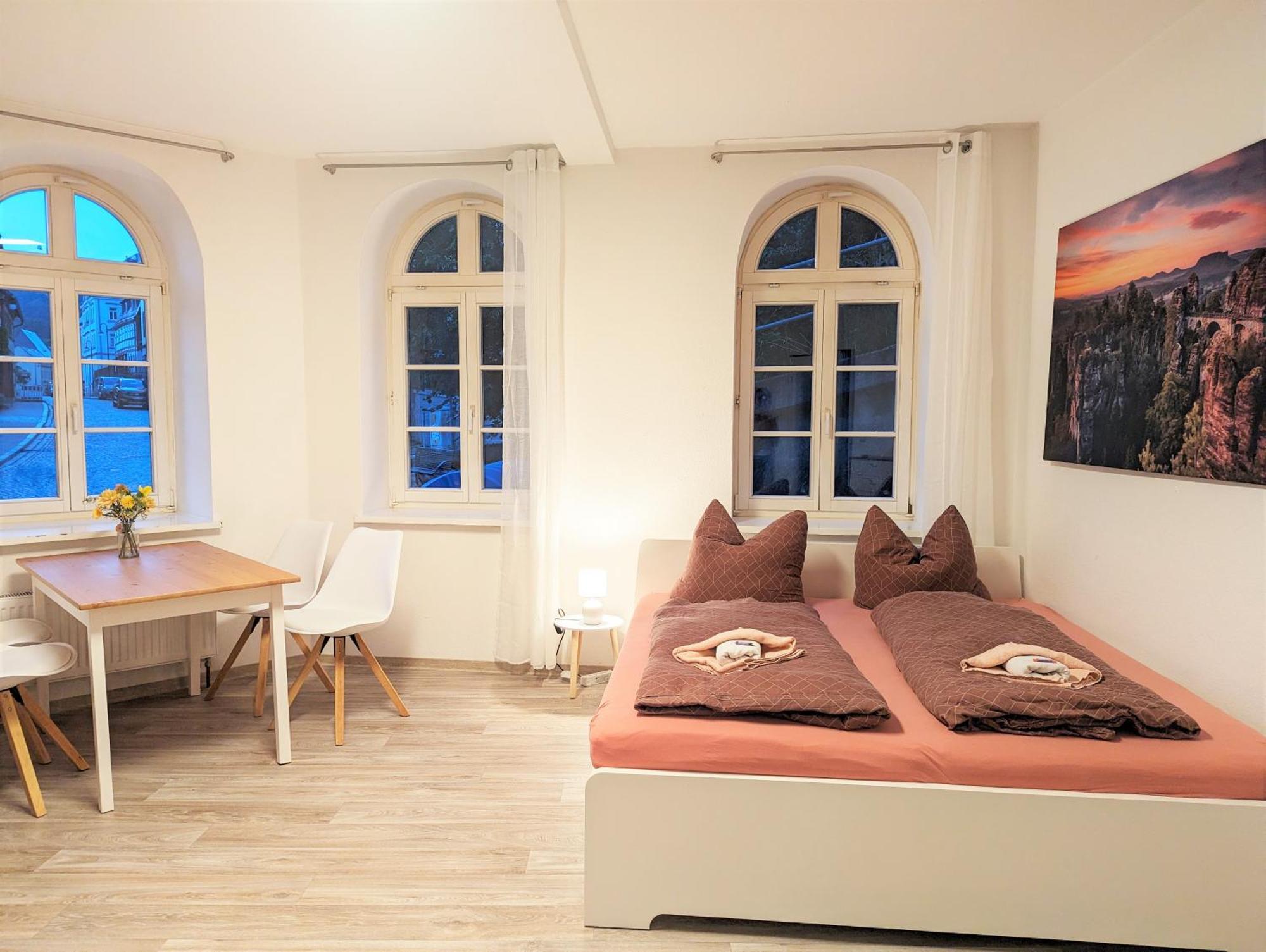 F1 - Urlaubsmagie - Helle Wohnung Mit Sauna & Pool & Whirlpool Sebnitz Exterior photo